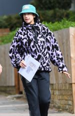 DUA LIPA Out House Hunting in London 04/26/2019