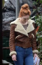 ELEANOR TOMLINSON Out and About in London 04/08/2019
