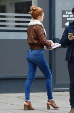 ELEANOR TOMLINSON Out and About in London 04/08/2019