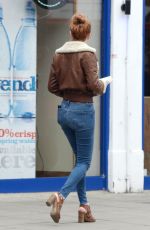 ELEANOR TOMLINSON Out and About in London 04/08/2019