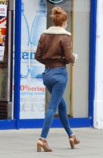 ELEANOR TOMLINSON Out and About in London 04/08/2019
