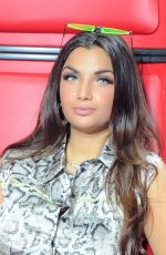 ELETTRA LAMBORGHINI at The Voice of Italy Show Photocall in Milan 04/18/2019