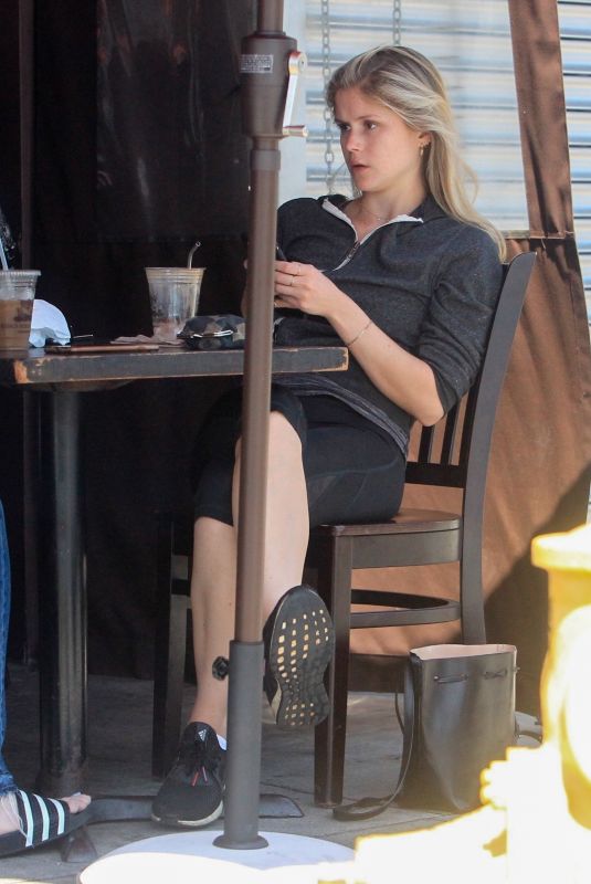 ELIZA SCANLEN Out for Lunch in Hollywood 04/24/2019