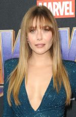 ELIZABETH OLSEN at Avengers: Endgame Premiere in Los Angeles 04/22/2019