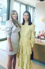 ELIZABETH OLSEN Hosts Bobbi Brown Lunch in New York 04/10/2019