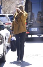 ELIZABETH OLSEN Leaves Her Hotel in New York 04/04/2019