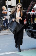 ELIZABETH OLSEN Out and About in New York 04/10/2019
