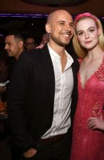 ELLE and DAKOTA FANNING at Teen Spirit Premiere Party in Hollywood 04/02/2019