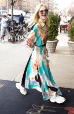 ELLE FANNING Arrives at Bowery Hotel in New York 04/04/2019