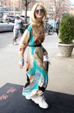 ELLE FANNING Arrives at Bowery Hotel in New York 04/04/2019