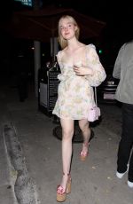 ELLE FANNING at Craig