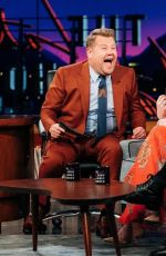 ELLE FANNING at Late Late Show with James Corden in Los Angeles 04/16/2019