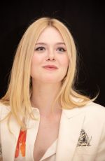 ELLE FANNING at Teen Spirit Press Conference in Beverly Hills, March 2019