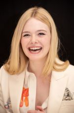 ELLE FANNING at Teen Spirit Press Conference in Beverly Hills, March 2019