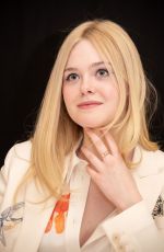 ELLE FANNING at Teen Spirit Press Conference in Beverly Hills, March 2019
