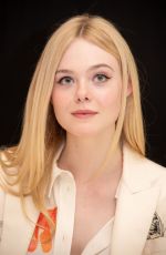 ELLE FANNING at Teen Spirit Press Conference in Beverly Hills, March 2019