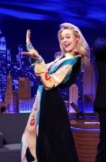 ELLE FANNING at Tonight Show Starring Jimmy Fallon in New York 04/04/2019