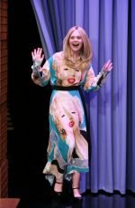 ELLE FANNING at Tonight Show Starring Jimmy Fallon in New York 04/04/2019