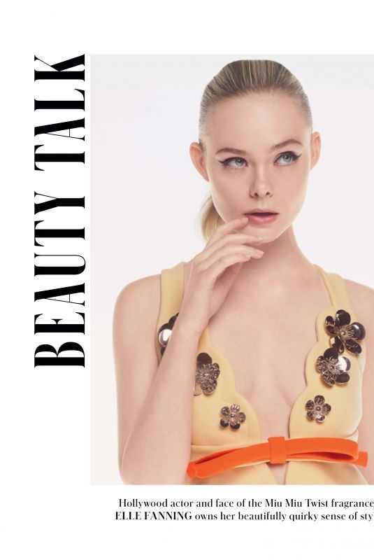ELLE FANNING in Instyle Magazine, Australia May 2019