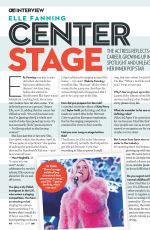 ELLE FANNING in OK! Magazine, April 2019