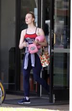 ELLE FANNING Leaves Boxing Workout in Rancho Santa Margarita 04/20/2019