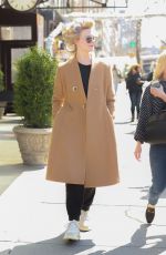 ELLE FANNING Out in New York 04/04/2019