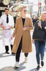 ELLE FANNING Out in New York 04/04/2019