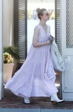 ELLE FANNING Out Shopping in West Hollywood 04/06/2019