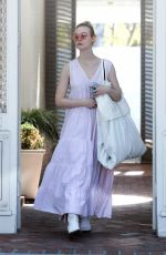 ELLE FANNING Out Shopping in West Hollywood 04/06/2019