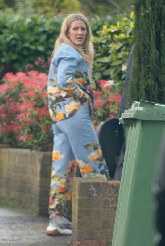 ELLIE GOULDING Arrives on a Video Shoot for Her Latest Single in London 04/04/2019