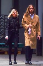 ELSA HOSK and Tom Daly Out in New York 04/16/2019