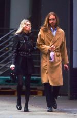 ELSA HOSK and Tom Daly Out in New York 04/16/2019