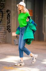 ELSA HOSK Out and About in New York 04/24/2019