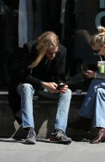 ELSA HOSK Out in New York 04/17/2019