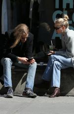 ELSA HOSK Out in New York 04/17/2019