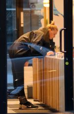 ELSA HOSK Out Shopping in New York 04/18/2019