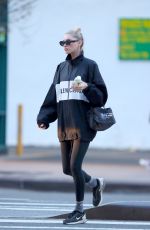 ELSA HOSK Out Shopping in New York 04/18/2019