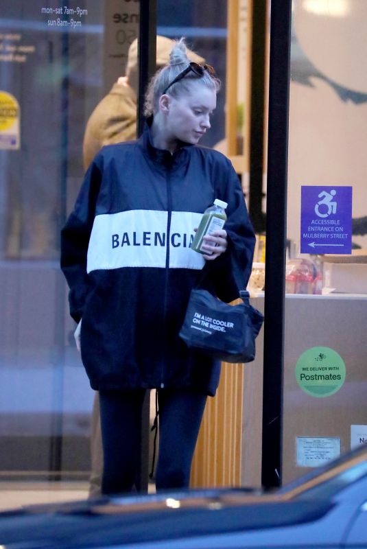 ELSA HOSK Out Shopping in New York 04/18/2019
