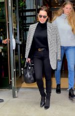 EMILI CALRKE Out and About in New york 04/02/2019