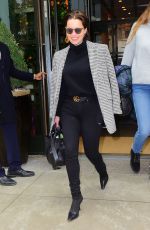 EMILI CALRKE Out and About in New york 04/02/2019