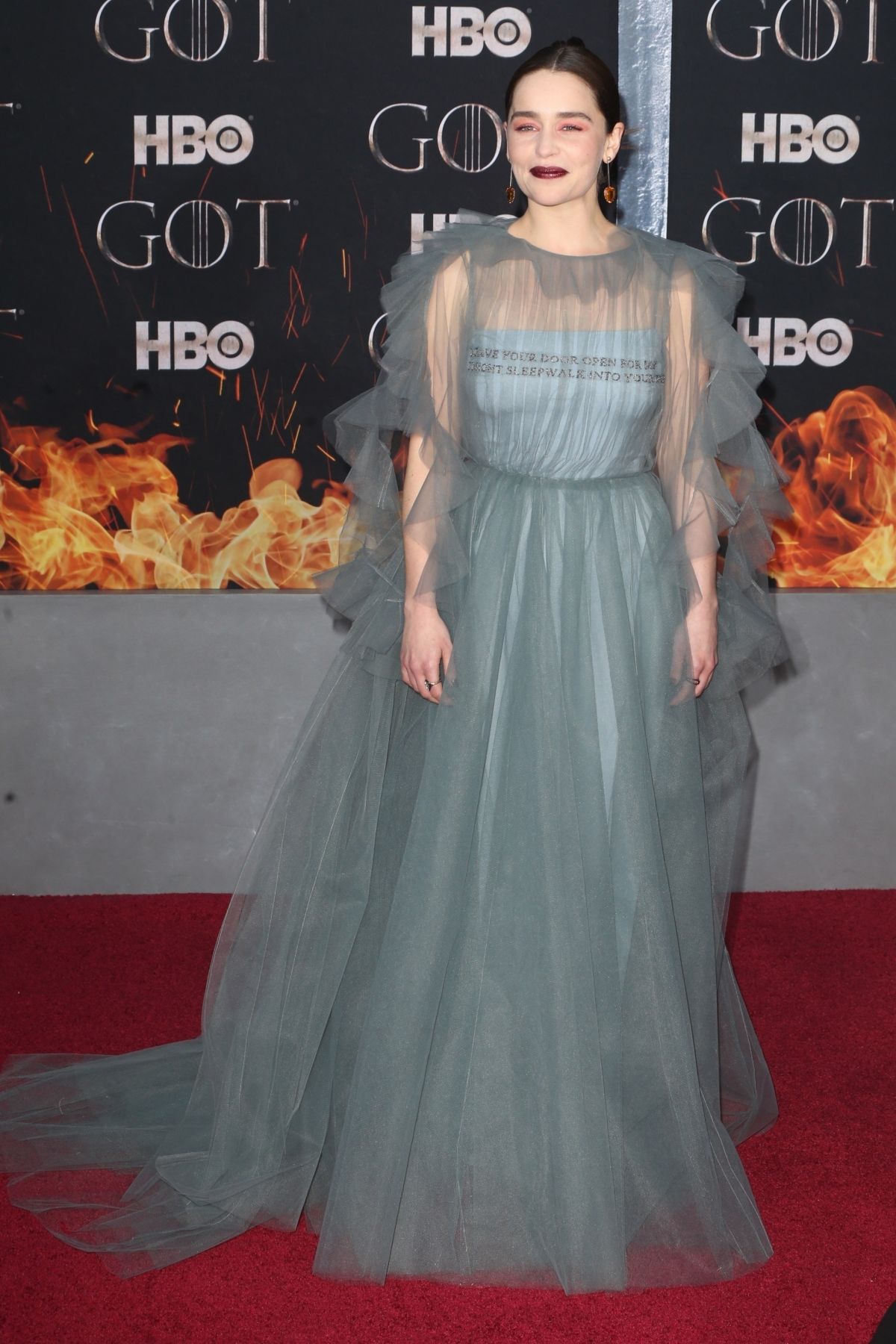 EMILIA CLARKE at Game of Thrones, Season 8 Premiere in New York 04/03 ...