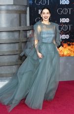 EMILIA CLARKE at Game of Thrones, Season 8 Premiere in New York 04/03/2019