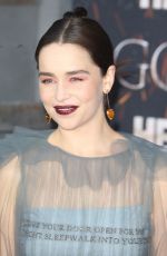 EMILIA CLARKE at Game of Thrones, Season 8 Premiere in New York 04/03/2019