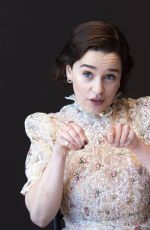 EMILIA CLARKE at Game of Thrones, Season 8 Press Conference in New York 04/04/2019