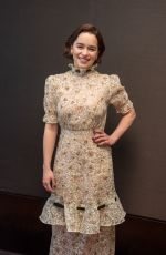 EMILIA CLARKE at Game of Thrones, Season 8 Press Conference in New York 04/04/2019