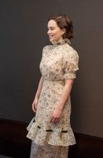 EMILIA CLARKE at Game of Thrones, Season 8 Press Conference in New York 04/04/2019