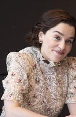 EMILIA CLARKE at Game of Thrones, Season 8 Press Conference in New York 04/04/2019