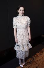 EMILIA CLARKE at Game of Thrones, Season 8 Press Conference in New York 04/04/2019