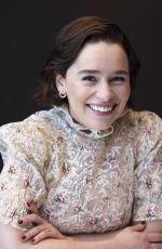 EMILIA CLARKE at Game of Thrones, Season 8 Press Conference in New York 04/04/2019