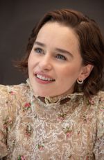 EMILIA CLARKE at Game of Thrones, Season 8 Press Conference in New York 04/04/2019